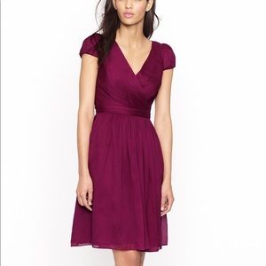 J.Crew Mirabelle Silk Chiffon Dress